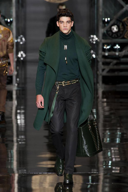 Men's fashion: Versace for Fall-Winter 2014/2015