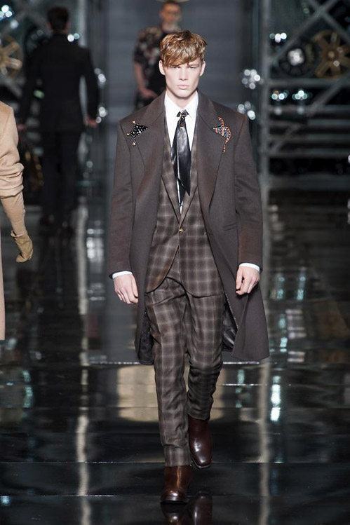 Men's fashion: Versace for Fall-Winter 2014/2015