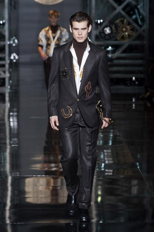 Men's fashion: Versace for Fall-Winter 2014/2015