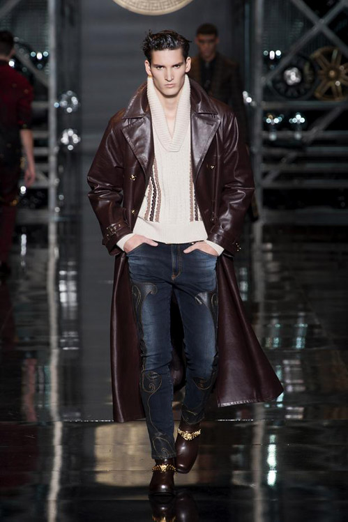 Men's fashion: Versace for Fall-Winter 2014/2015