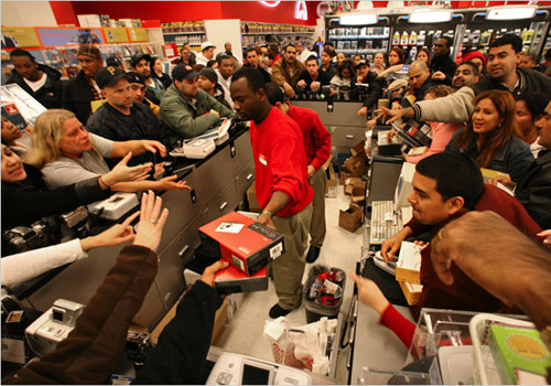 Craziness overseas: Black Friday 2010