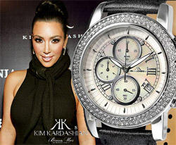 Kim Kardashian launched signature watch line