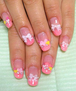 Kawaii nail art from Japan