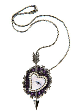 Vivienne Westwood two-piece jewelry set for Valentine's Day