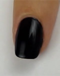 Black Zebra Manicure