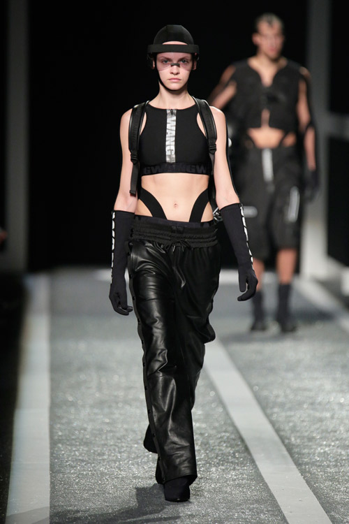 The Alexander Wang x H&M collection debuts on the runway in New York 