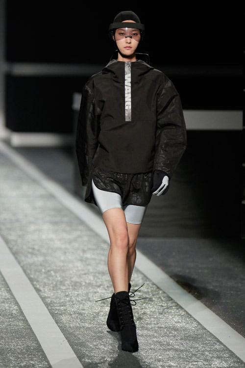 The Alexander Wang x H&M collection debuts on the runway in New York 