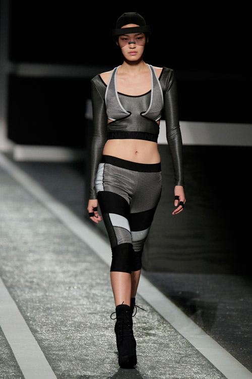 The Alexander Wang H M Collection Debuts On The Runway In New York