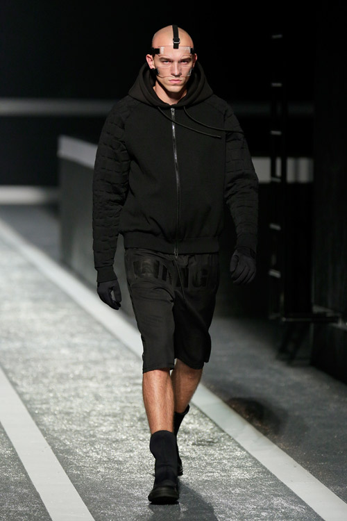 The Alexander Wang x H&M collection debuts on the runway in New York 