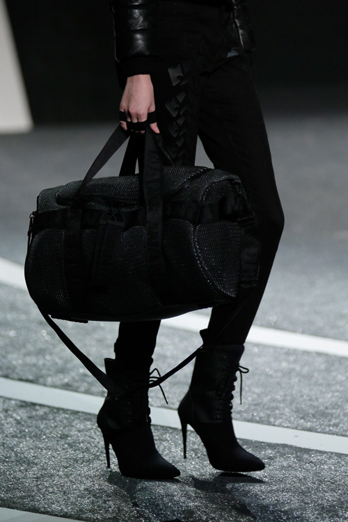 The Alexander Wang x H&M collection debuts on the runway in New York 