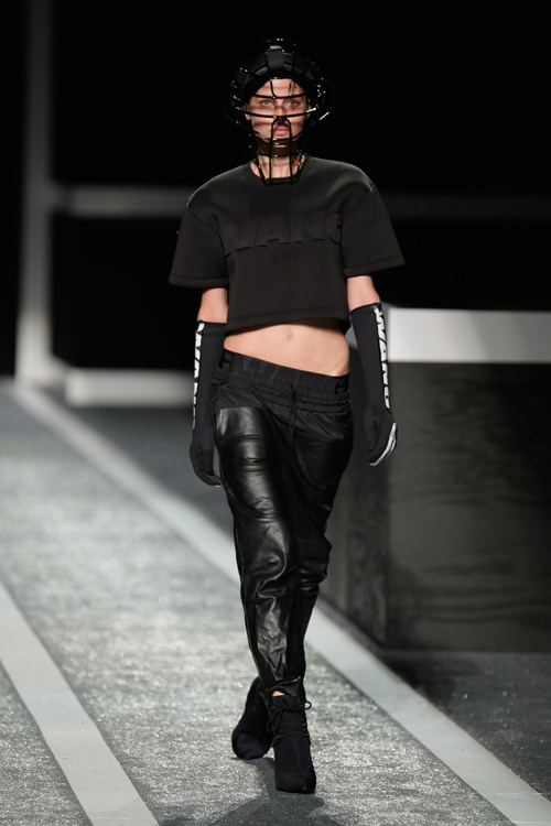 The Alexander Wang x H&M collection debuts on the runway in New York 