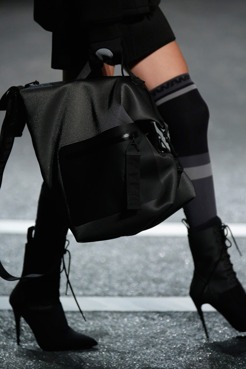 The Alexander Wang x H&M collection debuts on the runway in New York 