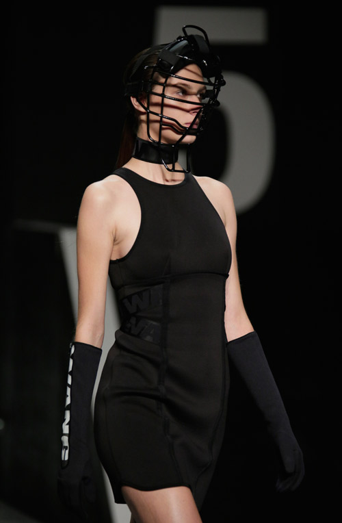 The Alexander Wang x H&M collection debuts on the runway in New York 