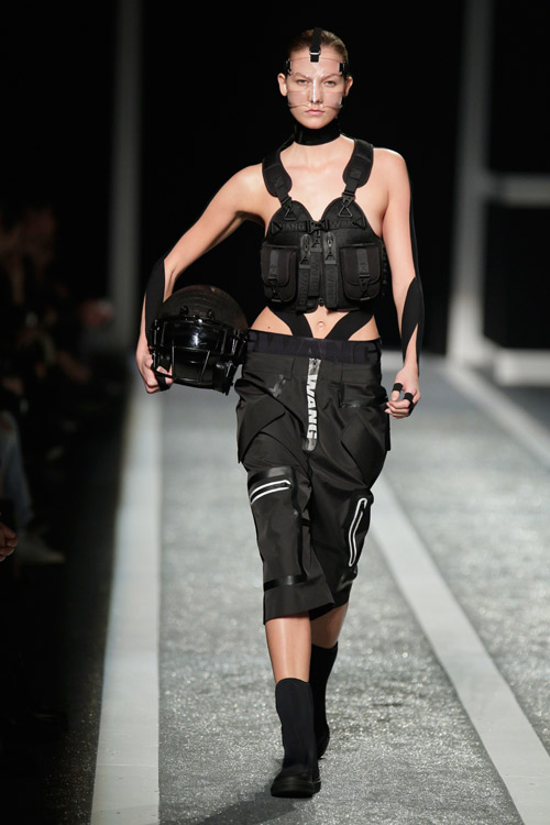 The Alexander Wang x H&M collection debuts on the runway in New York 