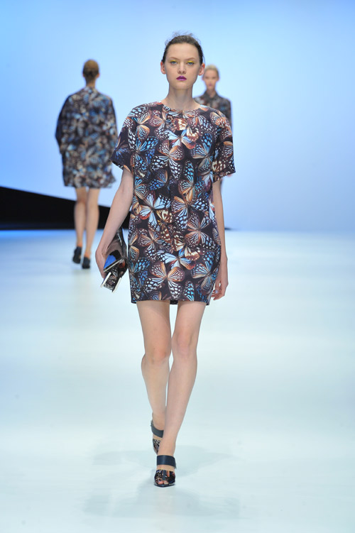 HANAE MORI Spring/Summer 2015 collection during the Mercedes­-Benz Fashion Week TOKYO