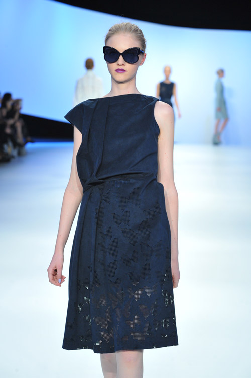 HANAE MORI Spring/Summer 2015 collection during the Mercedes­-Benz Fashion Week TOKYO