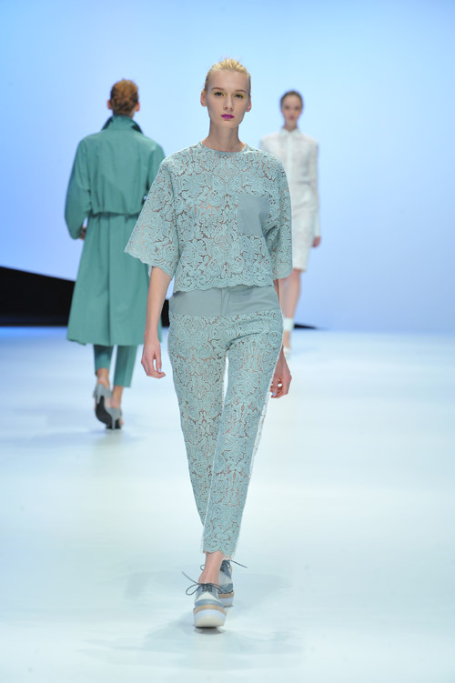 HANAE MORI Spring/Summer 2015 collection during the Mercedes­-Benz Fashion Week TOKYO