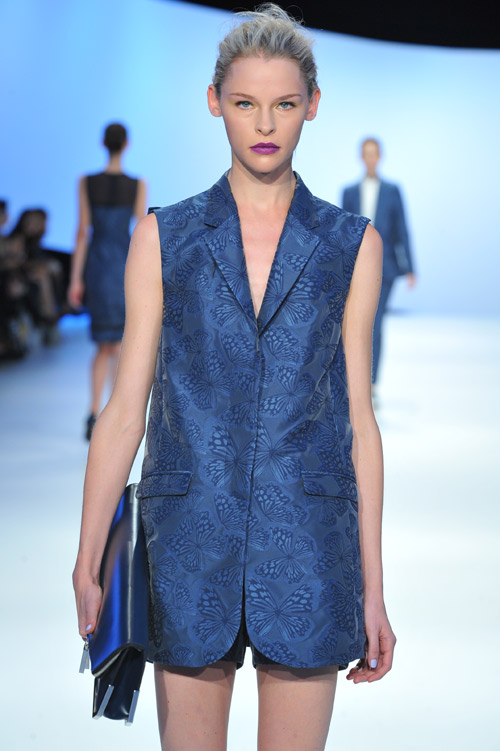 HANAE MORI Spring/Summer 2015 collection during the Mercedes­-Benz Fashion Week TOKYO