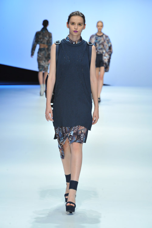 HANAE MORI Spring/Summer 2015 collection during the Mercedes­-Benz ...