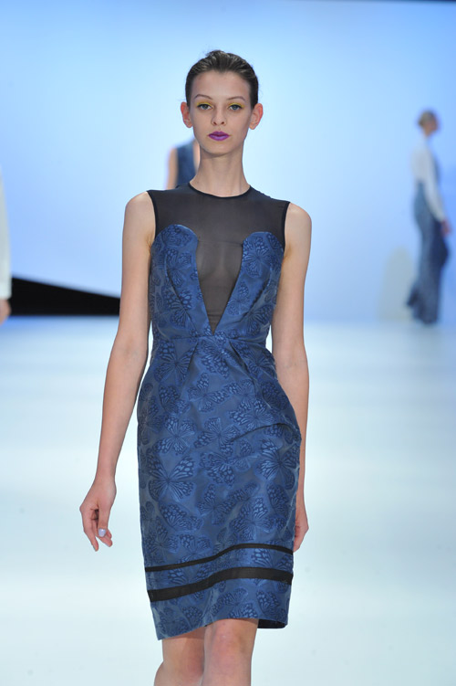 HANAE MORI Spring/Summer 2015 collection during the Mercedes­-Benz ...