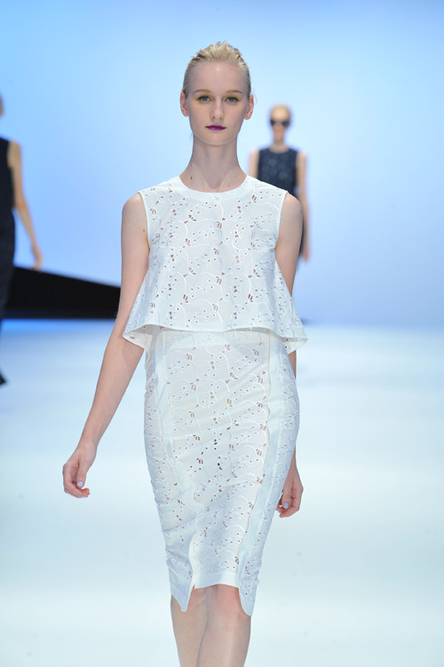 HANAE MORI Spring/Summer 2015 collection during the Mercedes­-Benz Fashion Week TOKYO