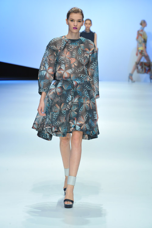 HANAE MORI Spring/Summer 2015 collection during the Mercedes­-Benz Fashion Week TOKYO