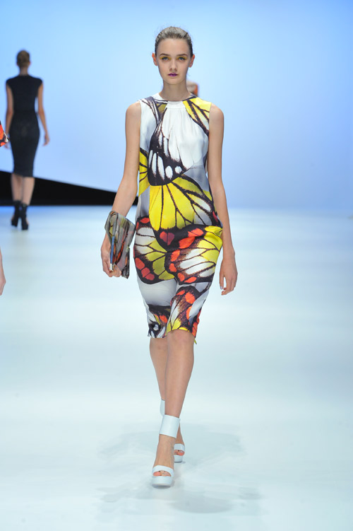 HANAE MORI Spring/Summer 2015 collection during the Mercedes­-Benz Fashion Week TOKYO