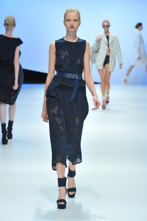 HANAE MORI Spring/Summer 2015 collection during the Mercedes­-Benz Fashion Week TOKYO