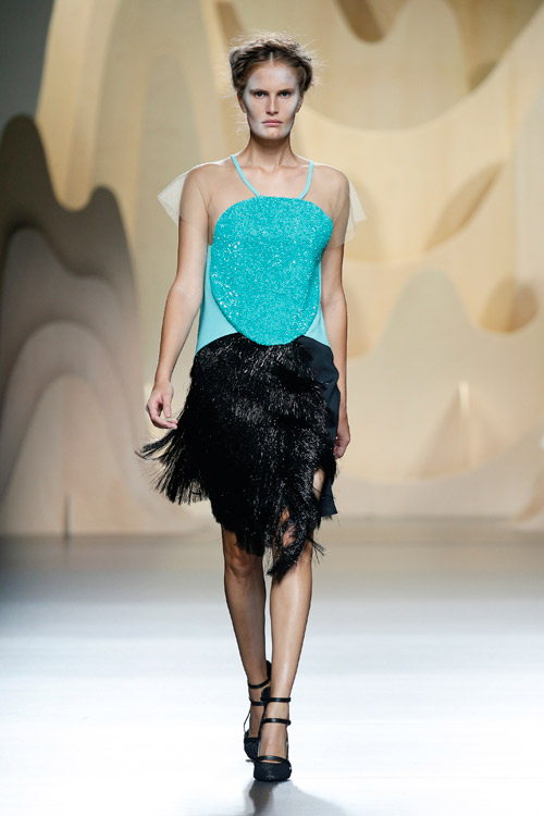 THE MAGIC MOUNTAIN by Ana Locking at Mercedez Benz Fashion Week Madrid