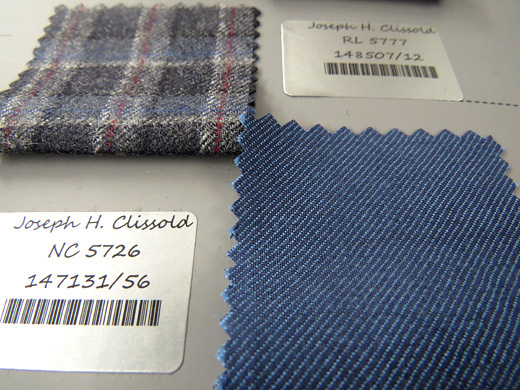 Joseph H. Clissold offers fine British wool cloth - Autumn-Winter 2015/2016 collection