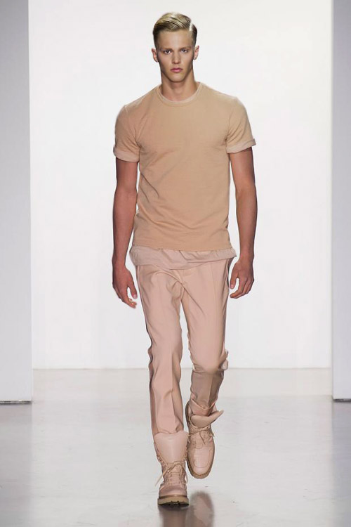 Spring-Summer 2015 menswear collection by Calvin Klein