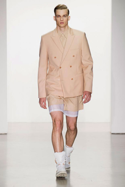 Spring-Summer 2015 menswear collection by Calvin Klein