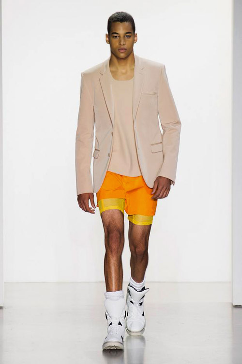 Spring-Summer 2015 menswear collection by Calvin Klein