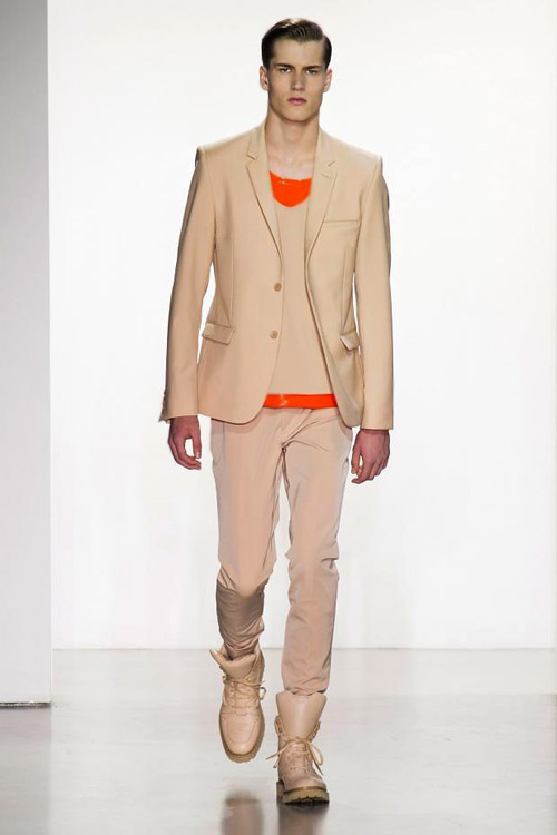 Spring-Summer 2015 menswear collection by Calvin Klein