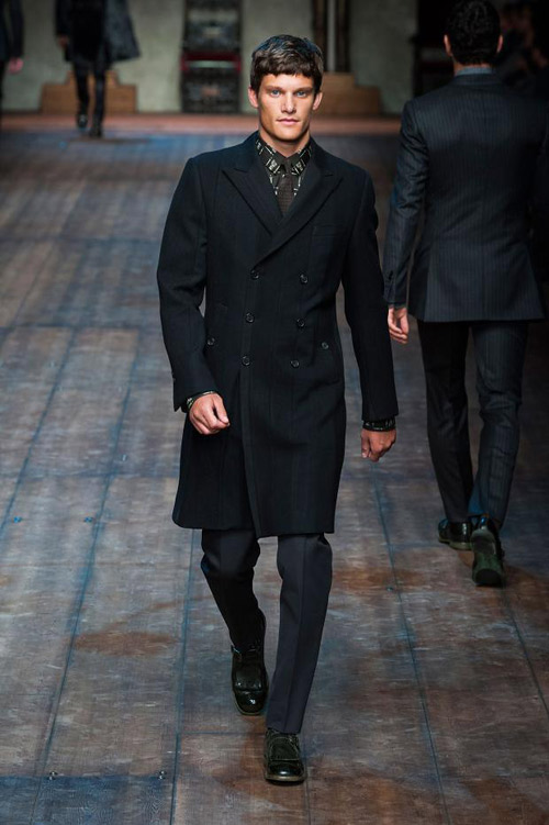 Men's suits: Dolce&Gabbana Winter 2015