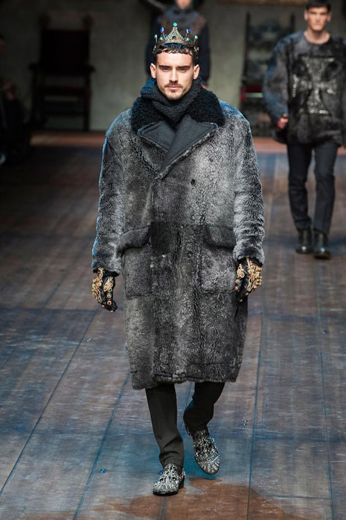 Men's suits: Dolce&Gabbana Winter 2015