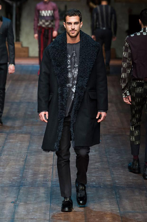 Men's suits: Dolce&Gabbana Winter 2015