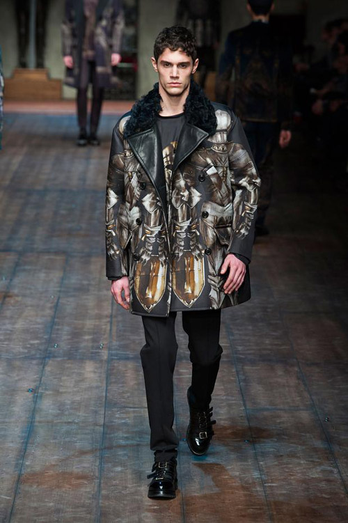 Men's suits: Dolce&Gabbana Winter 2015