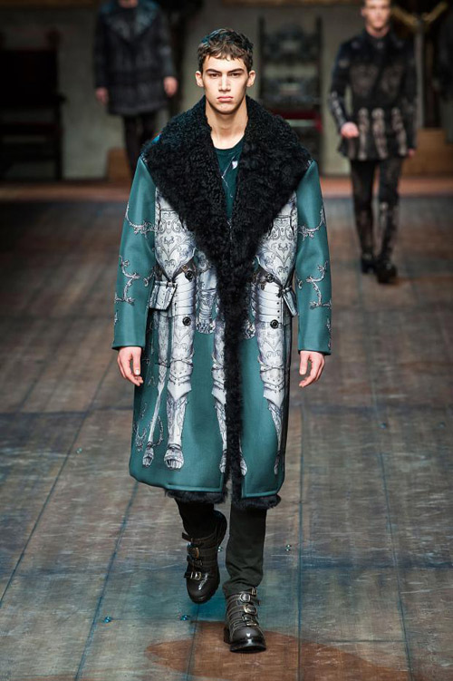 Men's suits: Dolce&Gabbana Winter 2015