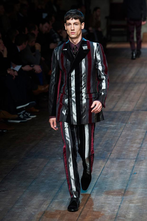 Men's suits: Dolce&Gabbana Winter 2015