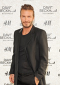 David Beckham and H&M celebrate the launch of debut swimwear collection in London