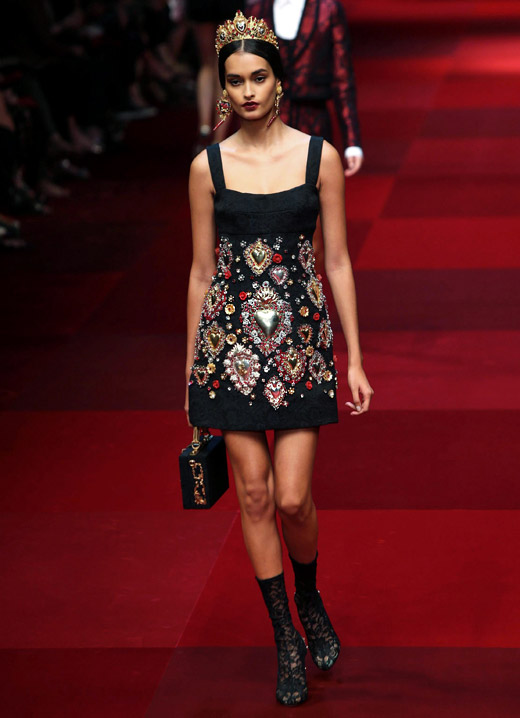 Dolce & Gabbana Spring Summer 2015: when Sicily met Spain