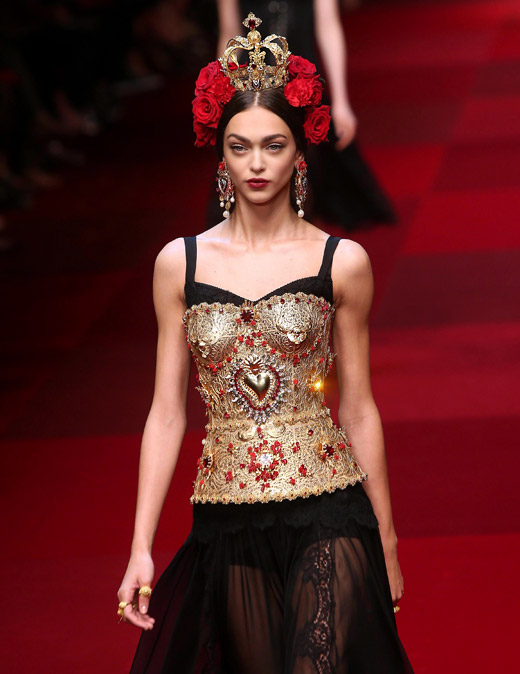 Sexy Spanish style for Spring-Summer 2015 by Dolce & Gabbana