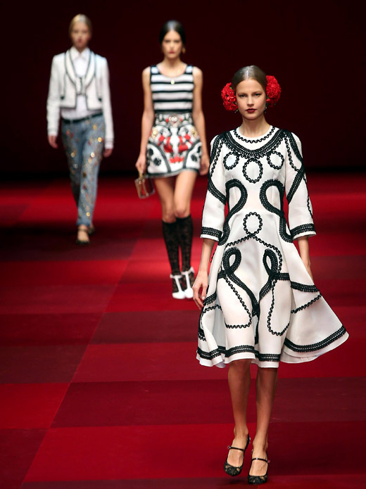 Dolce & Gabbana Spring/Summer 2015 Once again, it happened in Sicily…, by  Monika Scinskas