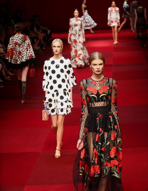 Sexy Spanish style for Spring-Summer 2015 by Dolce & Gabbana