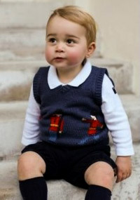 Prince George's 2014 Holiday portraits