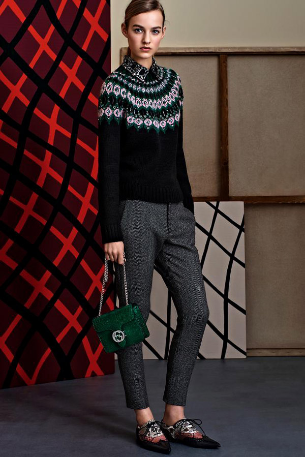 Womenswear: Gucci Pre-Fall 2015 collection