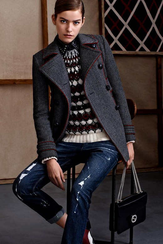 Womenswear: Gucci Pre-Fall 2015 collection