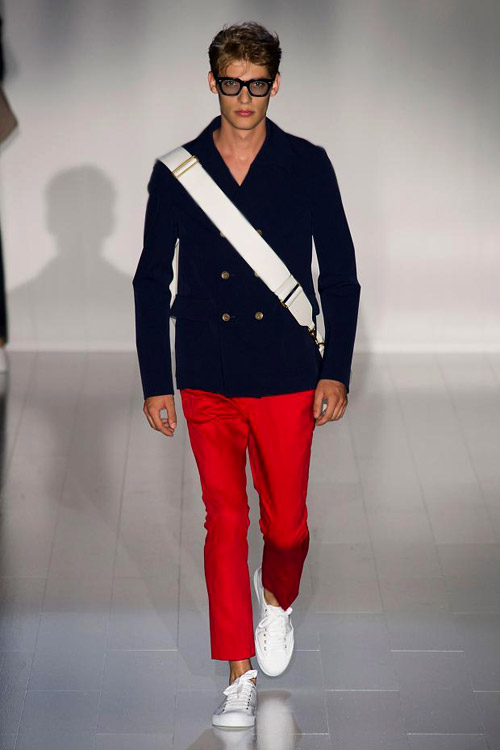 Menswear: Maritime style for Spring-Summer 2015 by Gucci