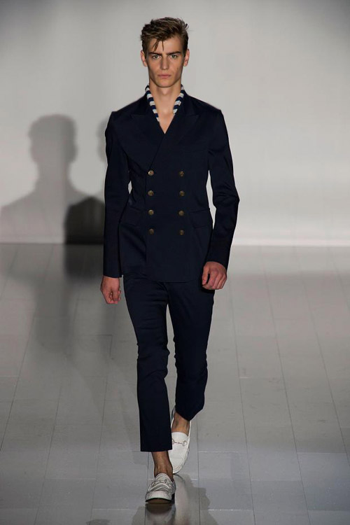 Menswear: Maritime style for Spring-Summer 2015 by Gucci